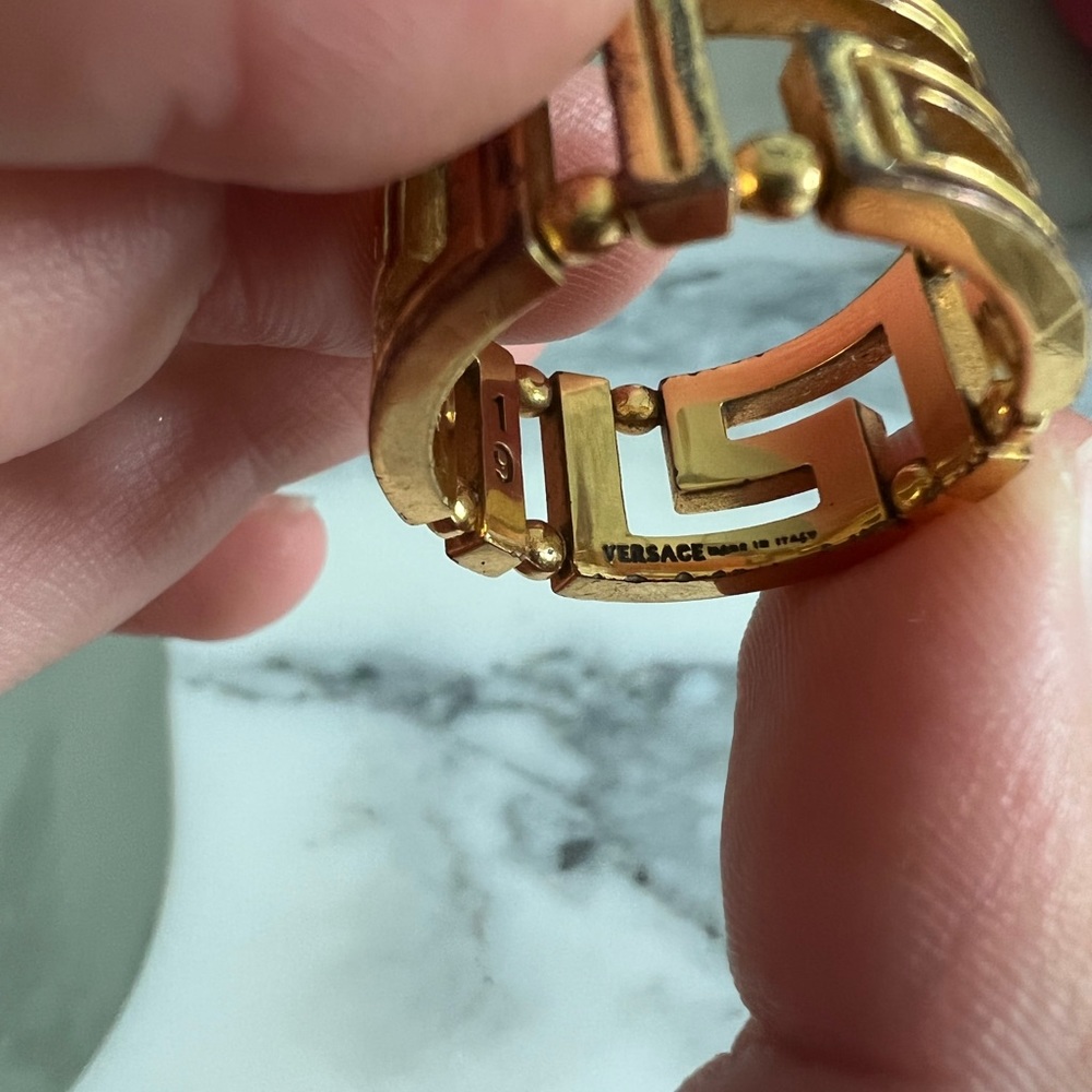 Versace Greca Ring - image 4